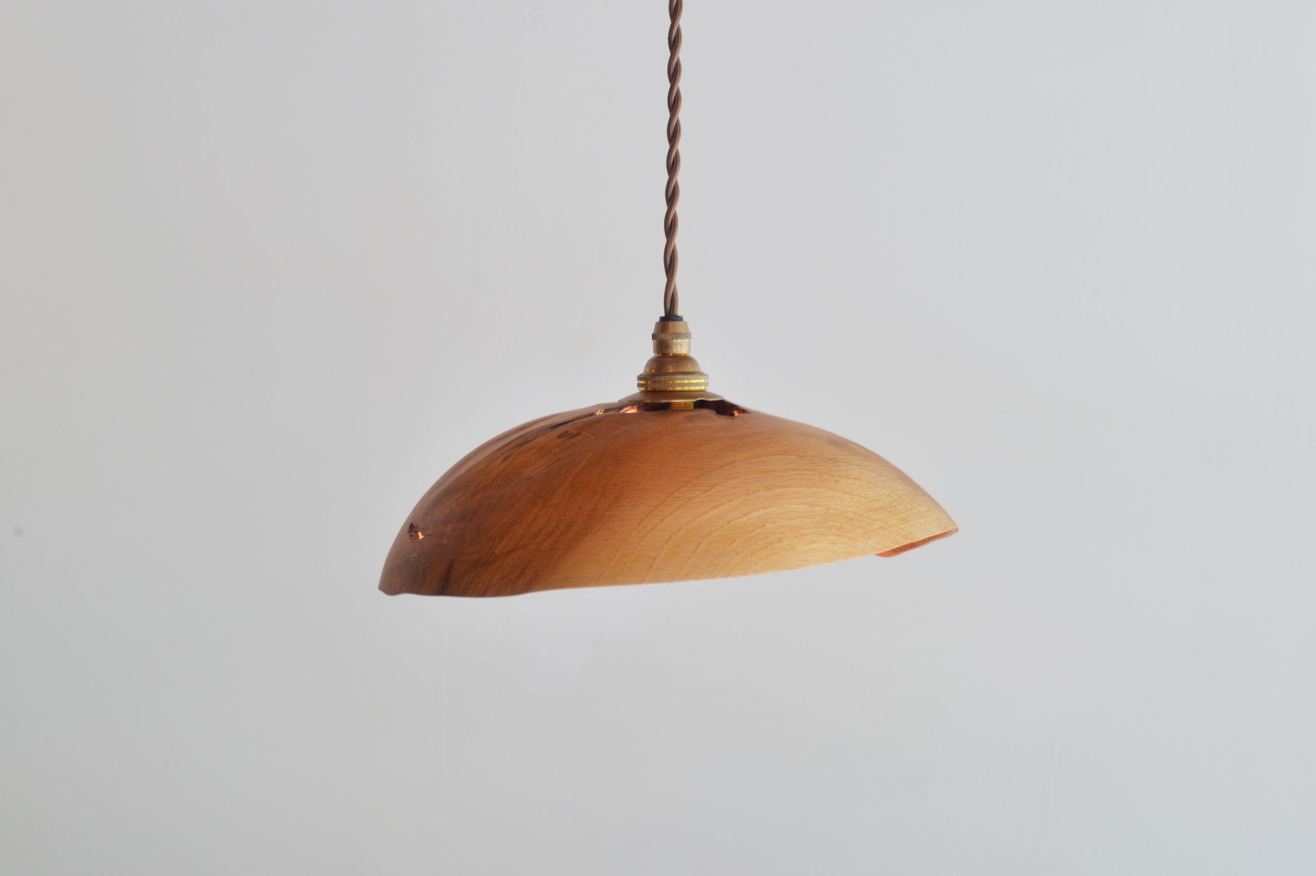 Yoshitaka Nakaya Lamp Shade _ Oak φ250